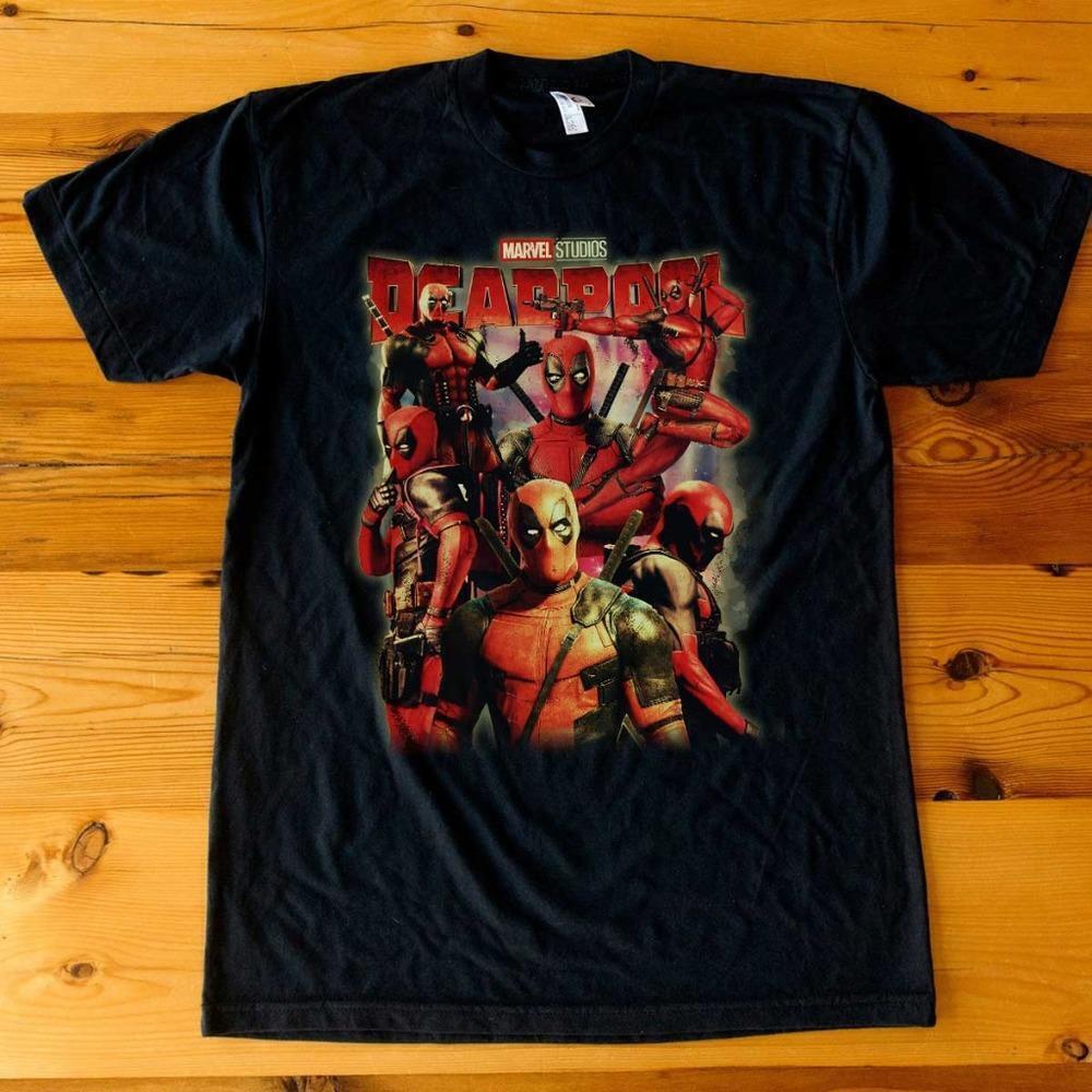 Deadpool Unisex Black T-Shirt